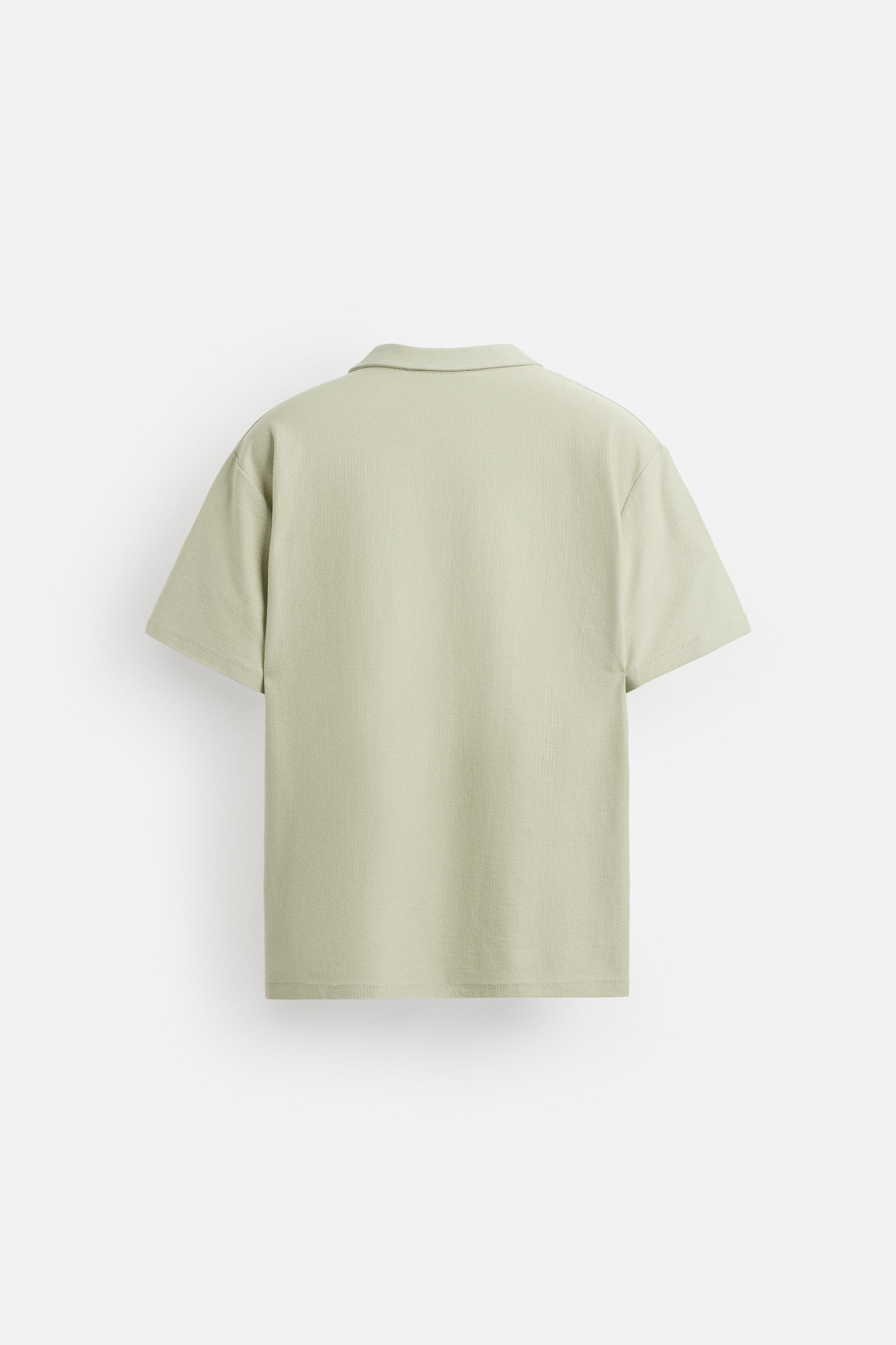 TEXTURED POLO SHIRT