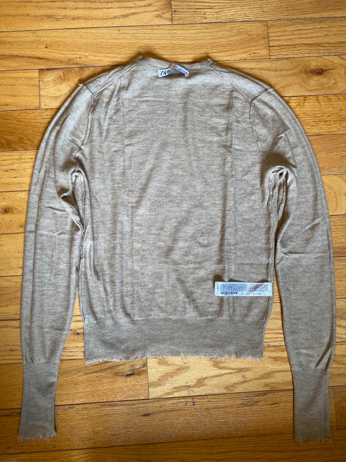 WOOL AND ALPACA BLEND KNIT SWEATER - Image 4