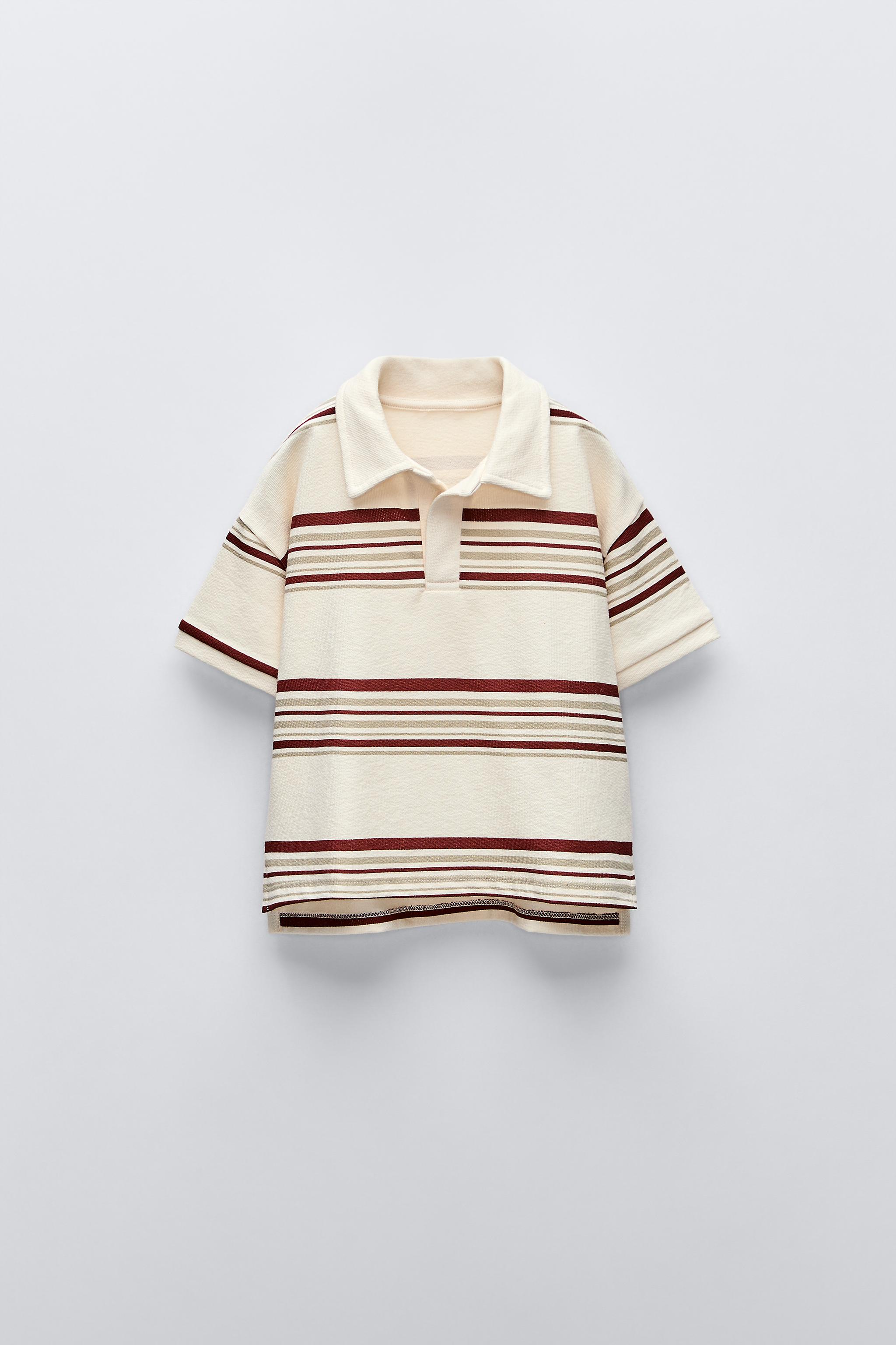 Polo rayas zara 2025
