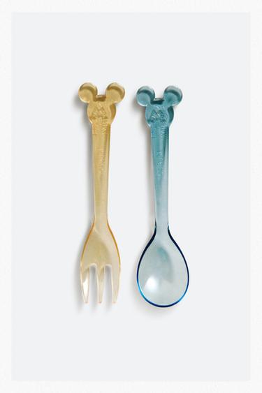 KIDS' MICKEY & MINNIE ©DISNEY CUTLERY SET - Multicoloured by Zara