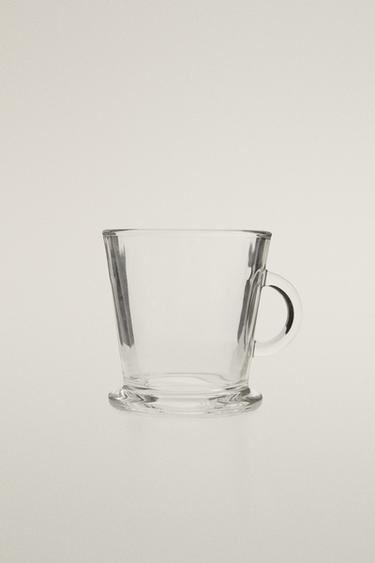 透明ガラス製 カプチーノカップクリア0Zaraの透明ガラス製 カプチーノカップ - クリア - 画像 0