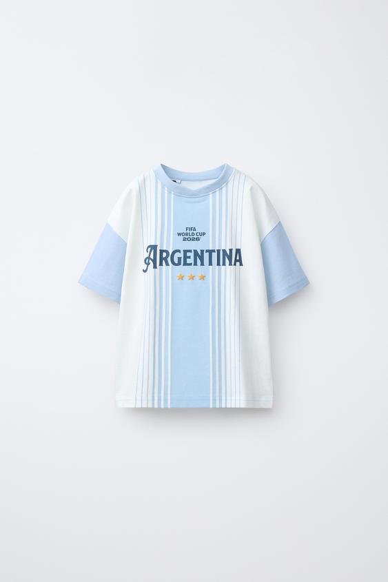 ARGENTINA FIFA WORLD CUP ™ 2026 PRINT T-SHIRT - Blue by Zara - Image 0