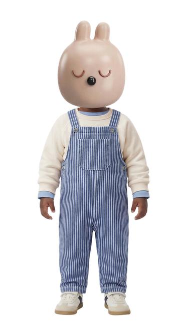 سالوبيت من التويل مخطط - أزرق / أبيض الخاص بـ Zara