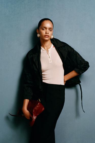 WILLY CHAVARRIA X ZARA エクストラファインリブニットボディスーツミディアムエクリュ0ZaraのWILLY CHAVARRIA X ZARA エクストラファインリブニットボディスーツ - ミディアムエクリュ - 画像 0