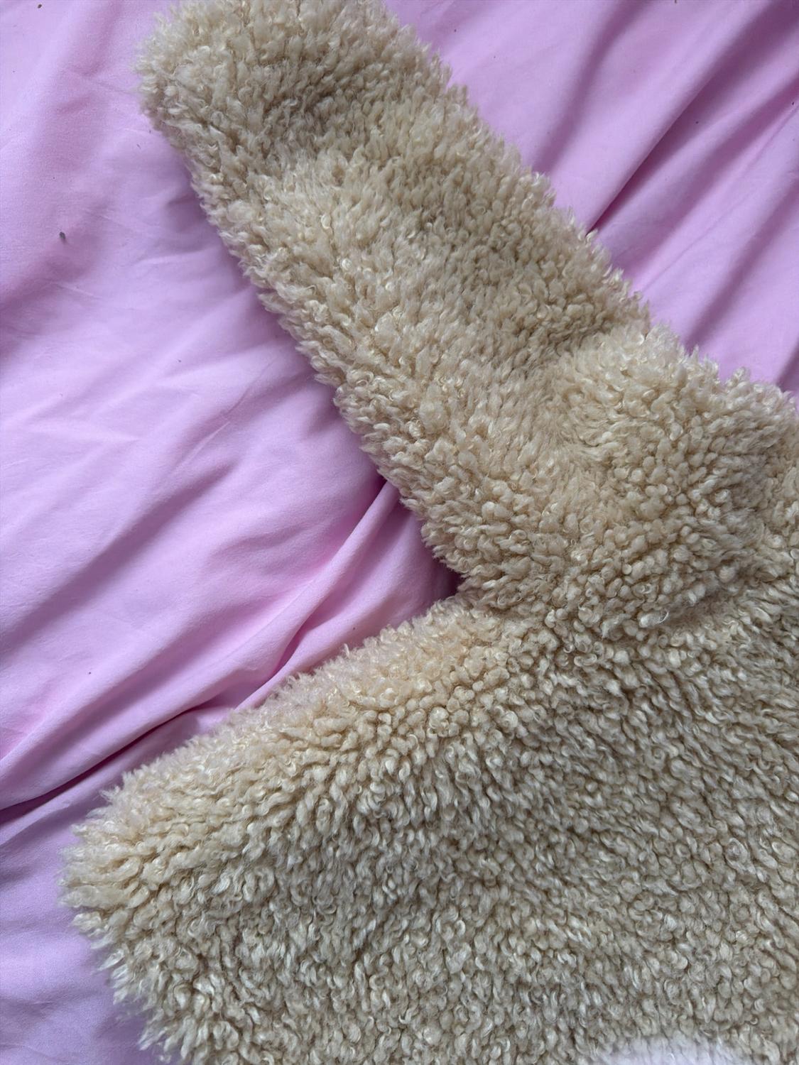 FAUX SHEARLING TOGGLE JACKET - Image 3
