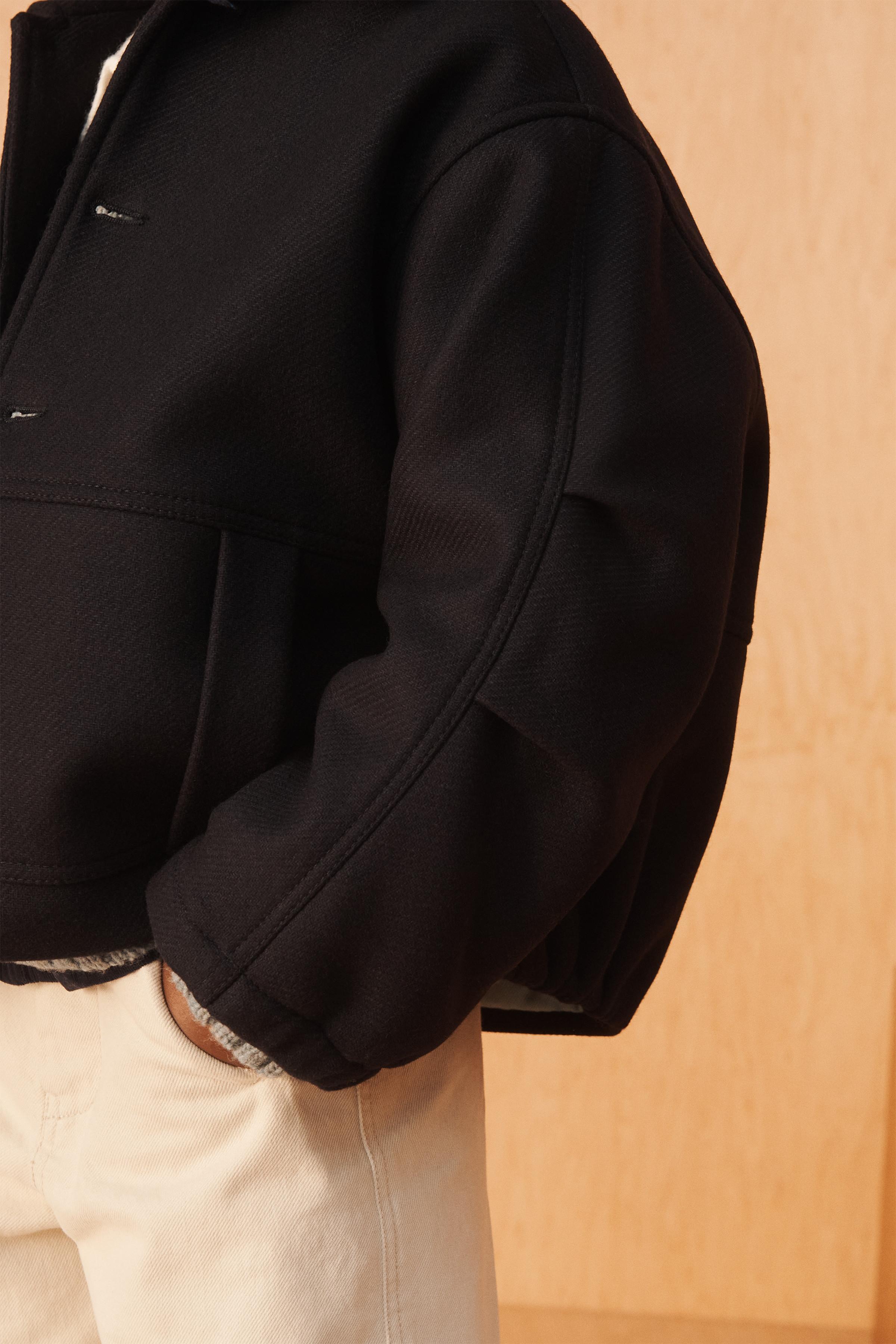 BLOUSON BOMBER AVEC LAINE LIMITED EDITION