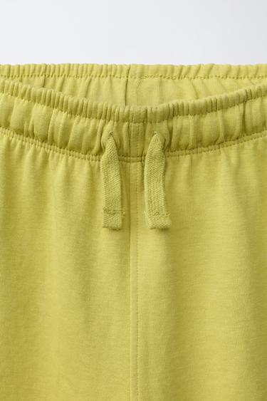 ENSEMBLE T-SHIRT ET BERMUDA INTERLOCK - Vert pistache de Zara - Image 6