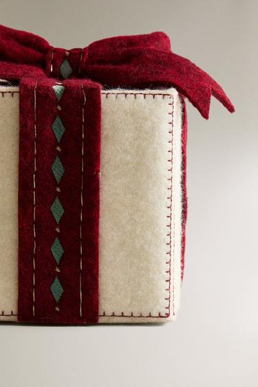 MEDIUM LIGHT-UP CHRISTMAS GIFT - Oyster-white by Zara - Image 3