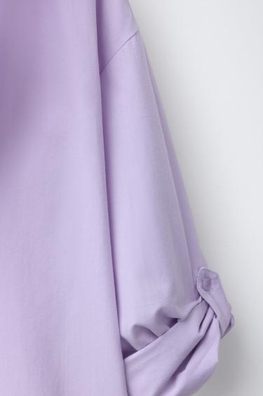 PACK CHEMISE UNIE AVEC T-SHIRT COURT LILO & STITCH © DISNEY - Mauve clair de Zara - Image 5