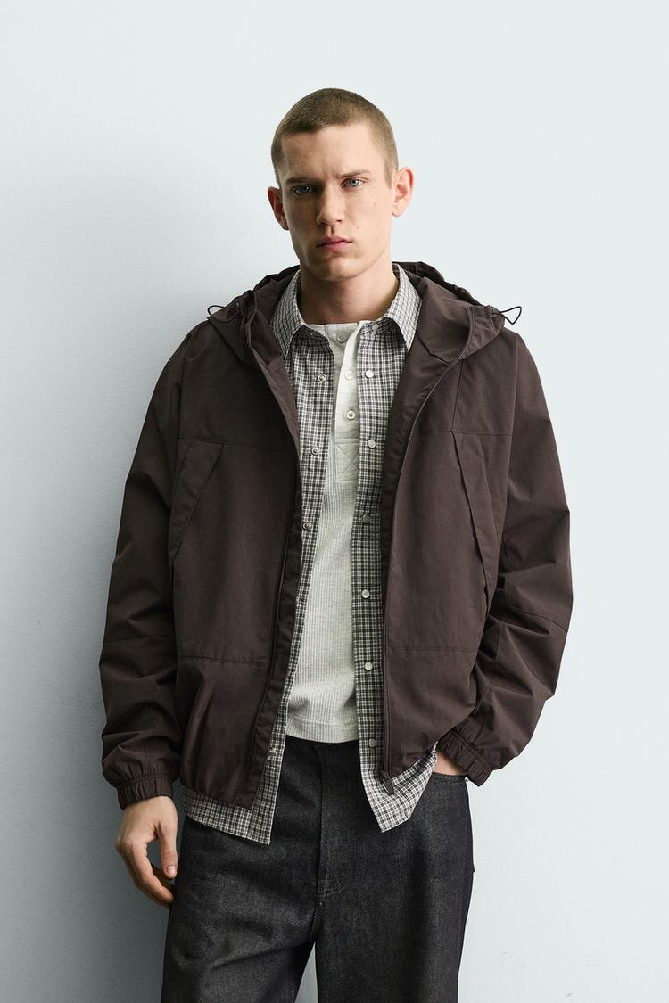 ZARA COMBINED WATER-REPELLENT TECHNICAL FLEECE JACKET