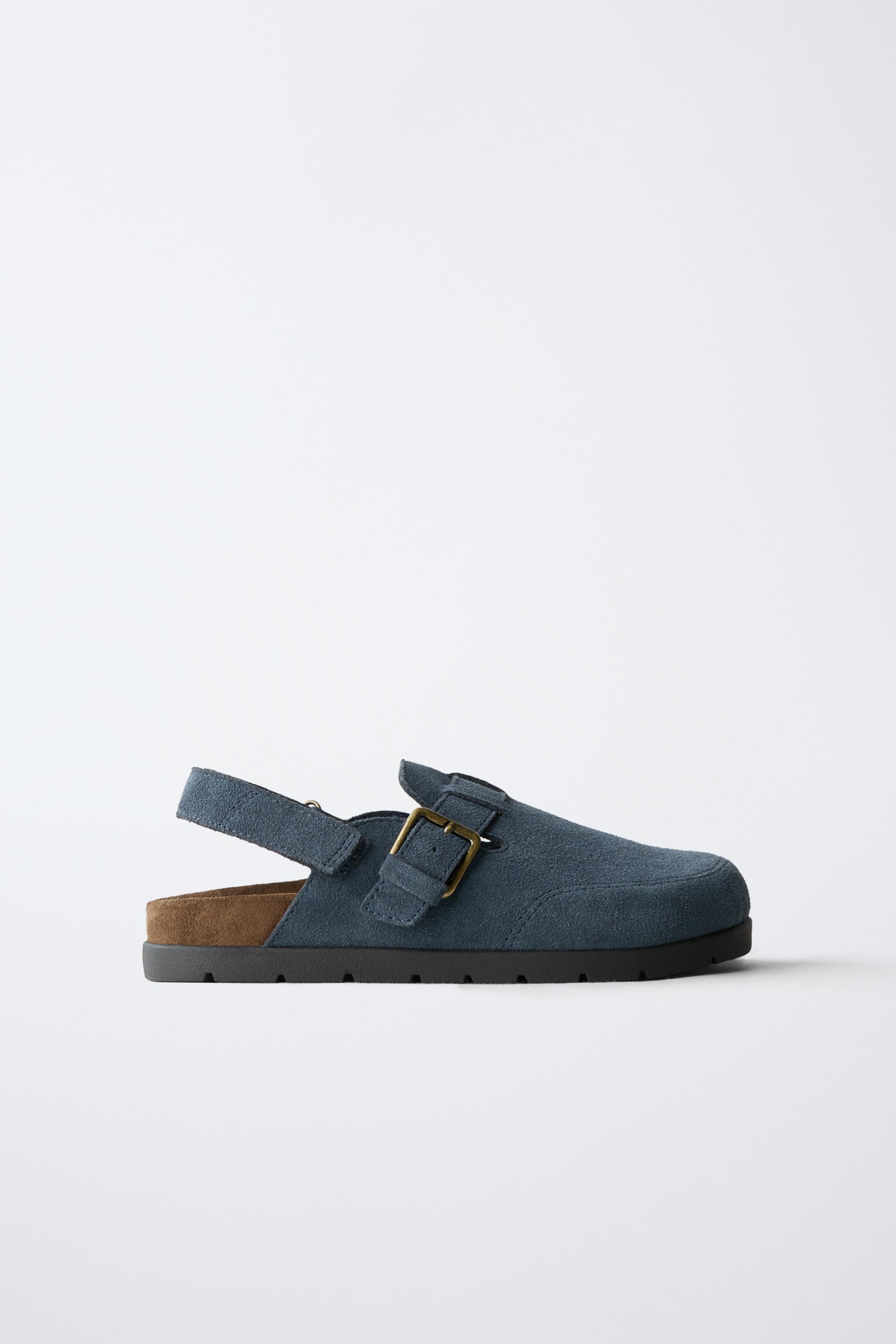 STORIESZ - SPLIT LEATHER CLOGS