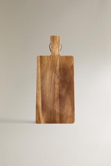 TÁBUA DE CORTE COM FACAS DE QUEIJO - Bege-claro da Zara