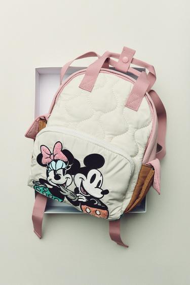 MOCHILA MINNIE Y MICKEY MOUSE © DISNEY - Blanco Crudo de Zara - Imagen 0