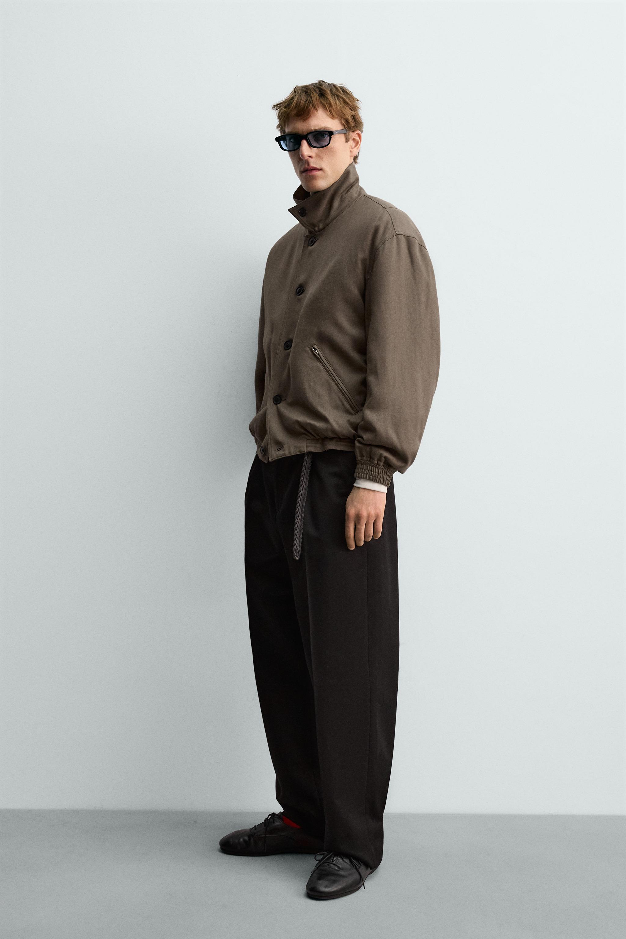 アーロン・レヴァイン x ZARA 100% ウール パフジャケット - モール