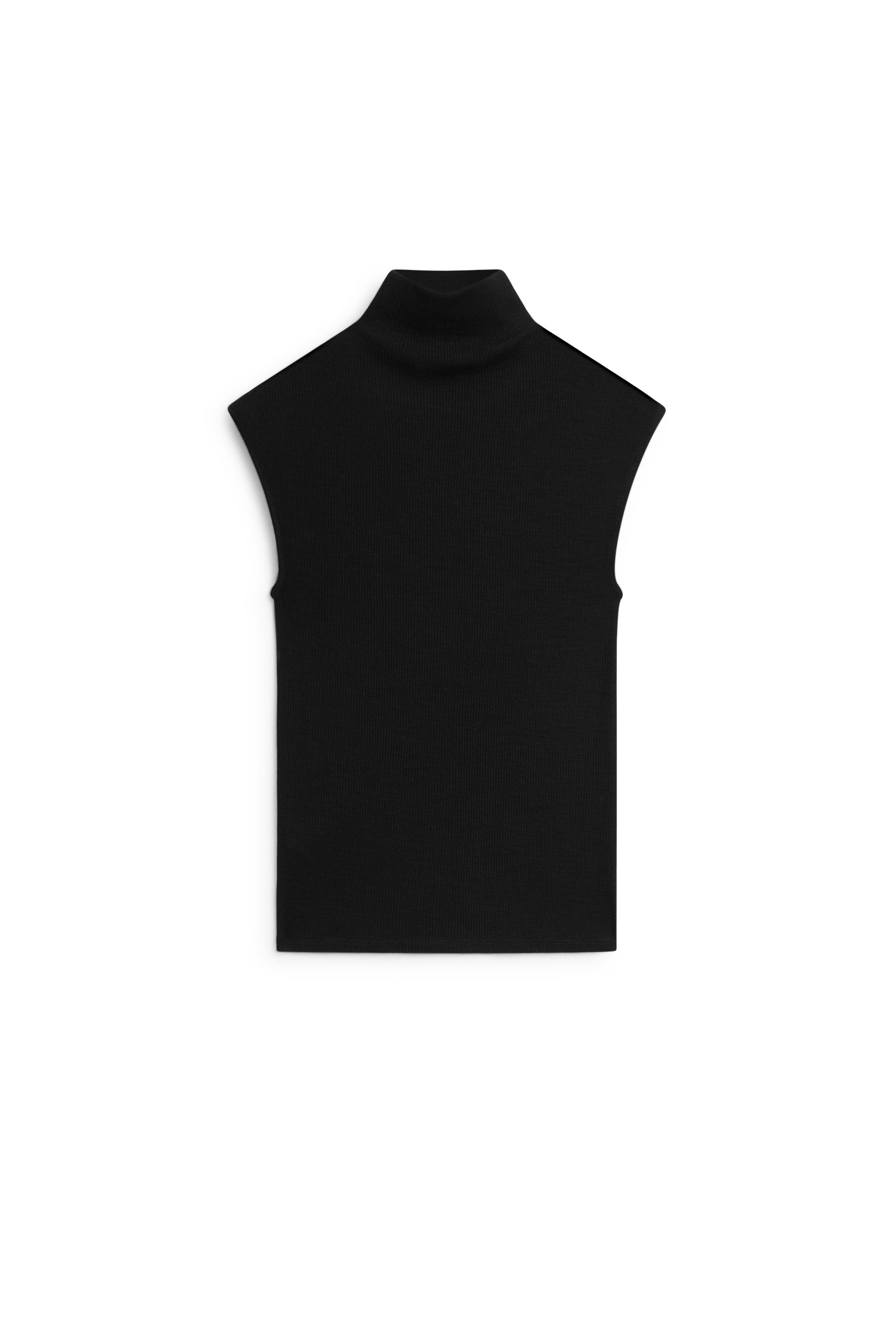 100% wool turtleneck top - LIMITED EDITION