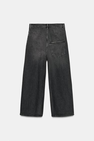 JEAN ZW COLLECTION BAGGY TAILLE BASSE - Noir de Zara - Image 4