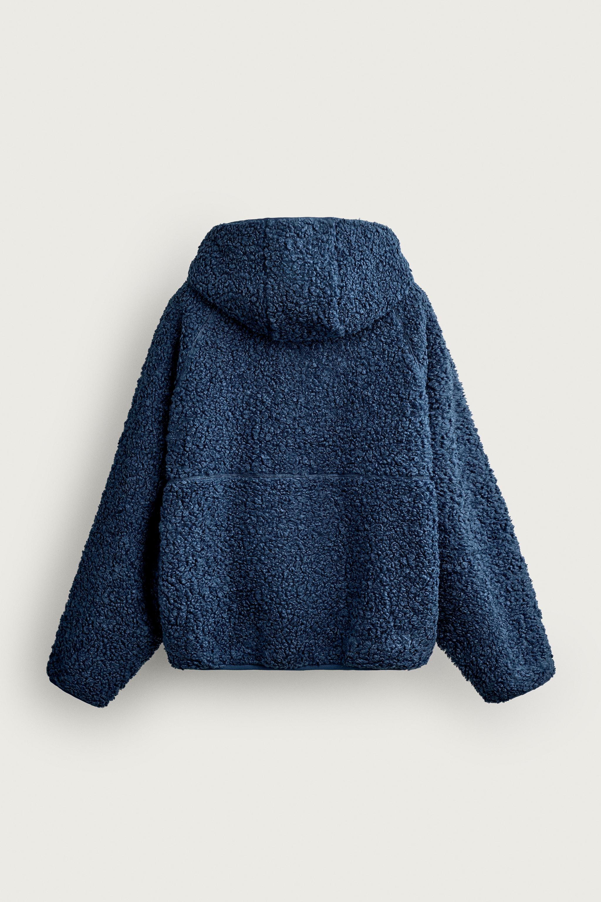 REVERSIBLE CHECK SHEARLING JACKET