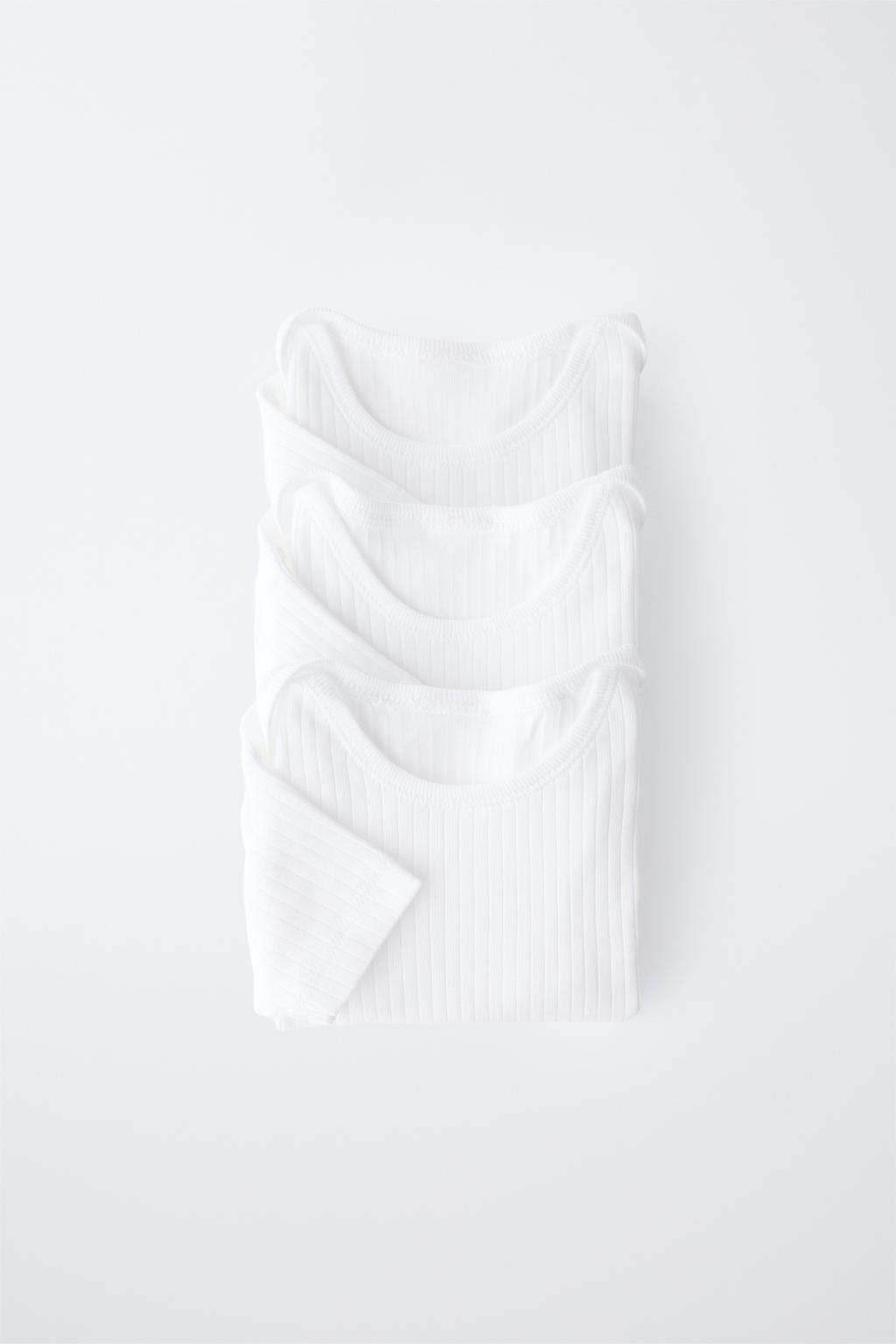 3-PACK OF SHORT SLEEVE BODYSUITS