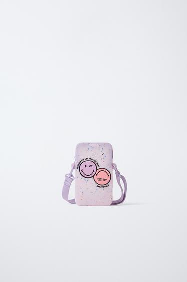 SMILEYWORLD ® RUBBERISED MOBILE PHONE CASE - Pink by Zara