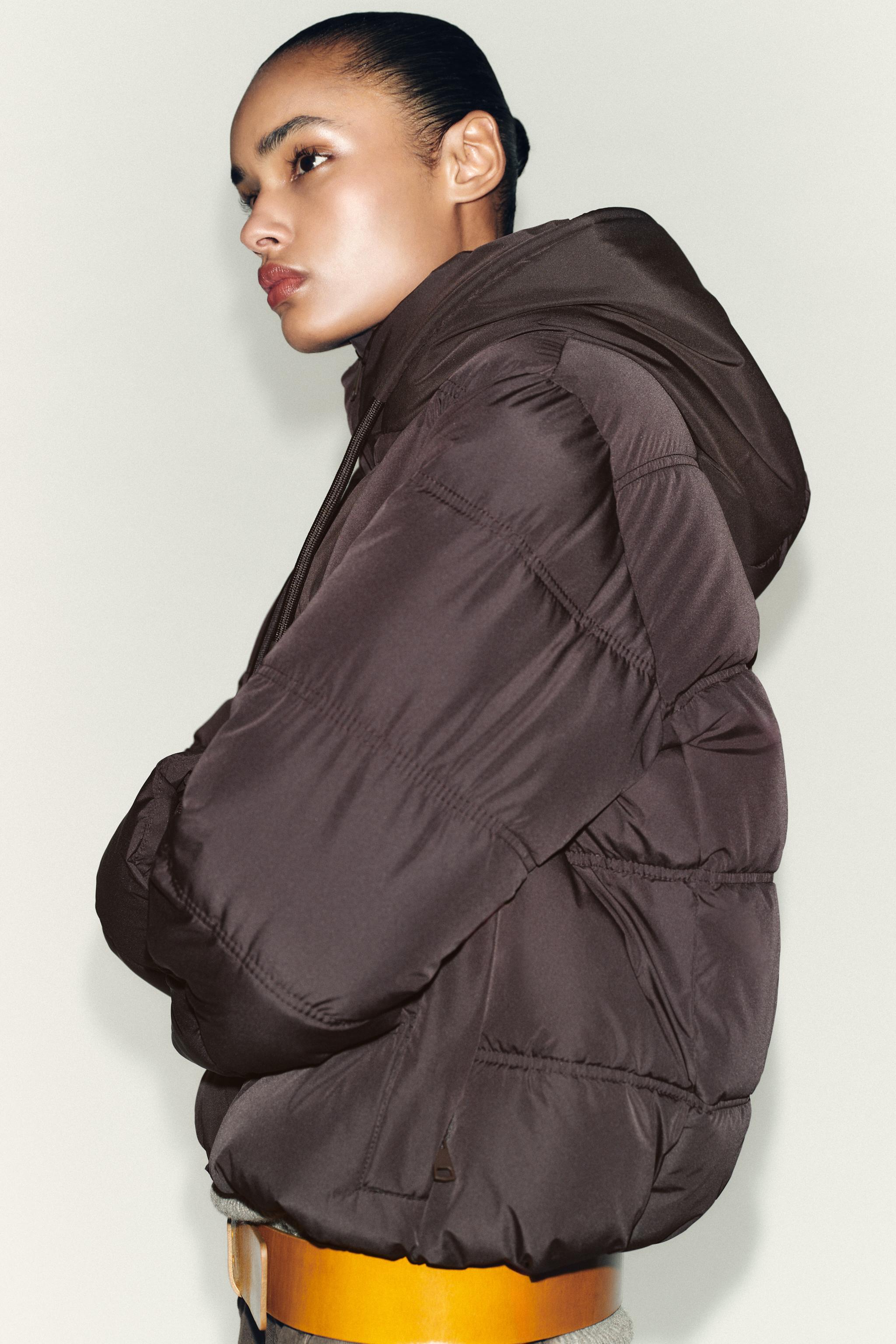 ANORAK MATELASSÉ COURT DÉPERLANT COUPE-VENT