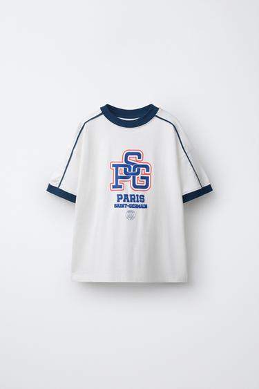 Футболка с принтом PSG ® — БЕЛЫЙ от Zara