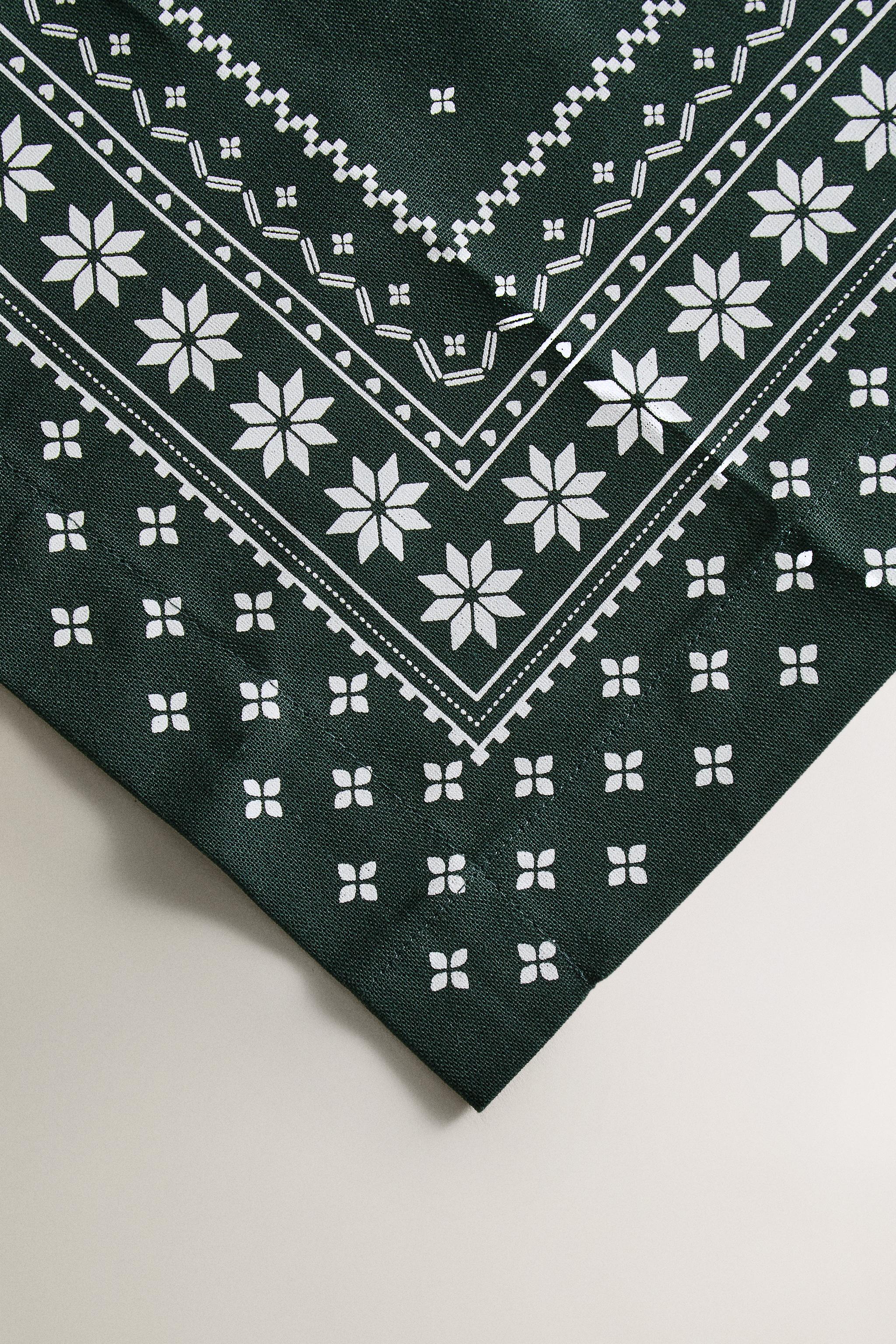 CHRISTMAS WINTER COTTON TABLECLOTH