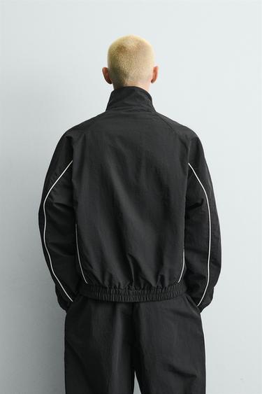 VESTE TECHNIQUE À CONTRASTES - Noir de Zara - Image 2