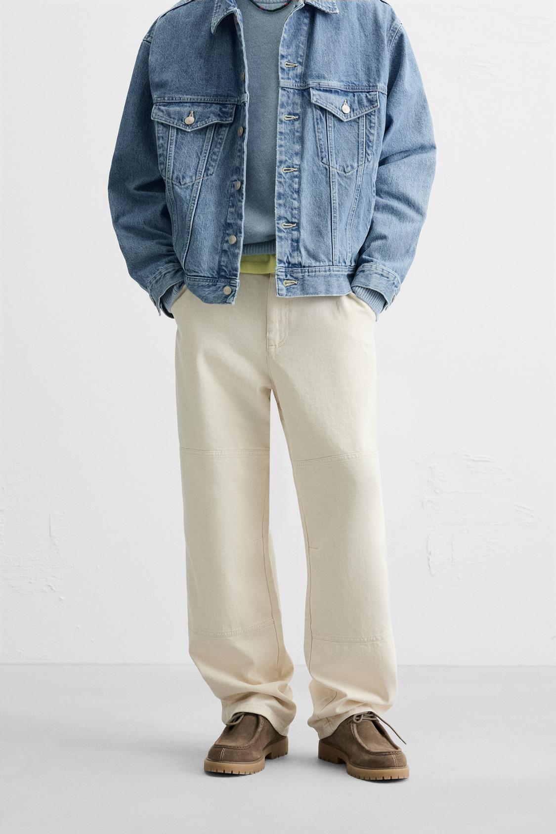 PANTALÓN BORDADO BOLSILLO CARPINTERO