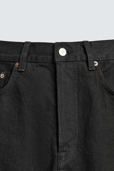 JEAN STRAIGHT FIT BOOTCUT AARON LEVINE X ZARA - Charbon de Zara - Image 8