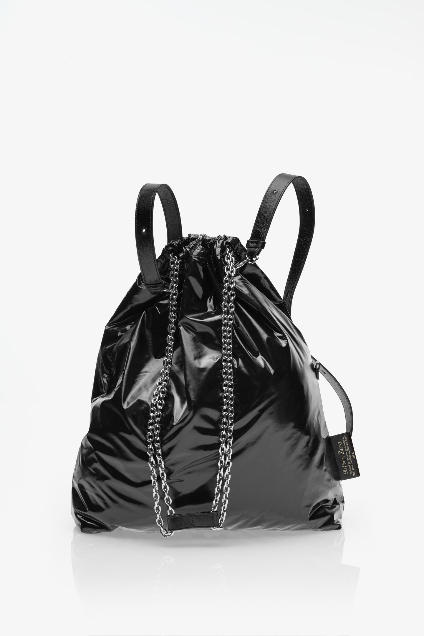 Женская сумка Zara Limited Edition Tri-Chic Large, цвет: Разноцветный — фото 4