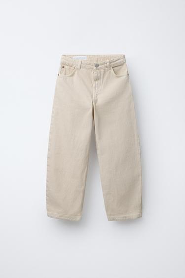 JEANS BAGGY RELAXED - Crudo de Zara