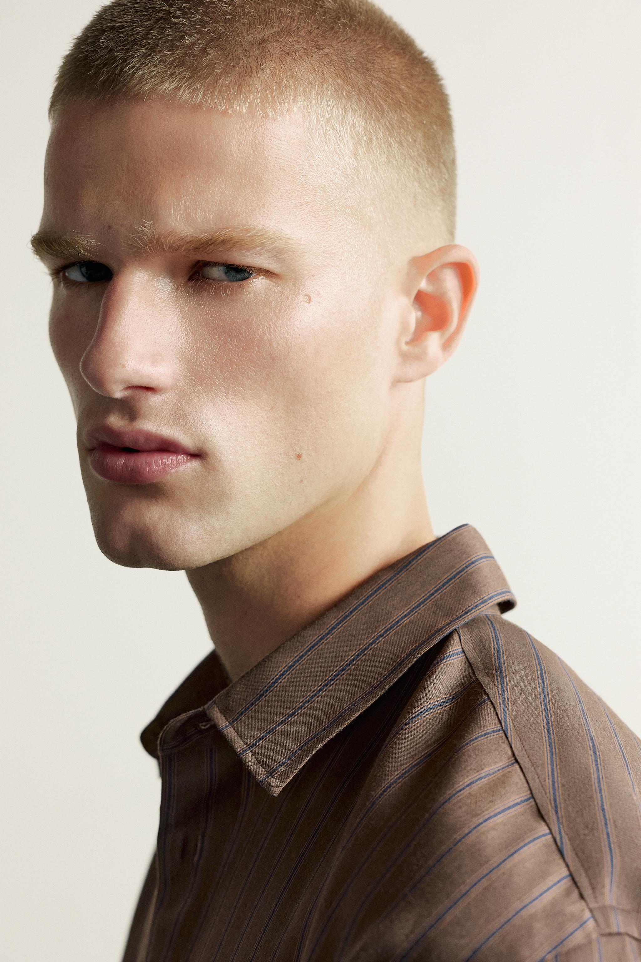 STRIPED FLUID SHIRT