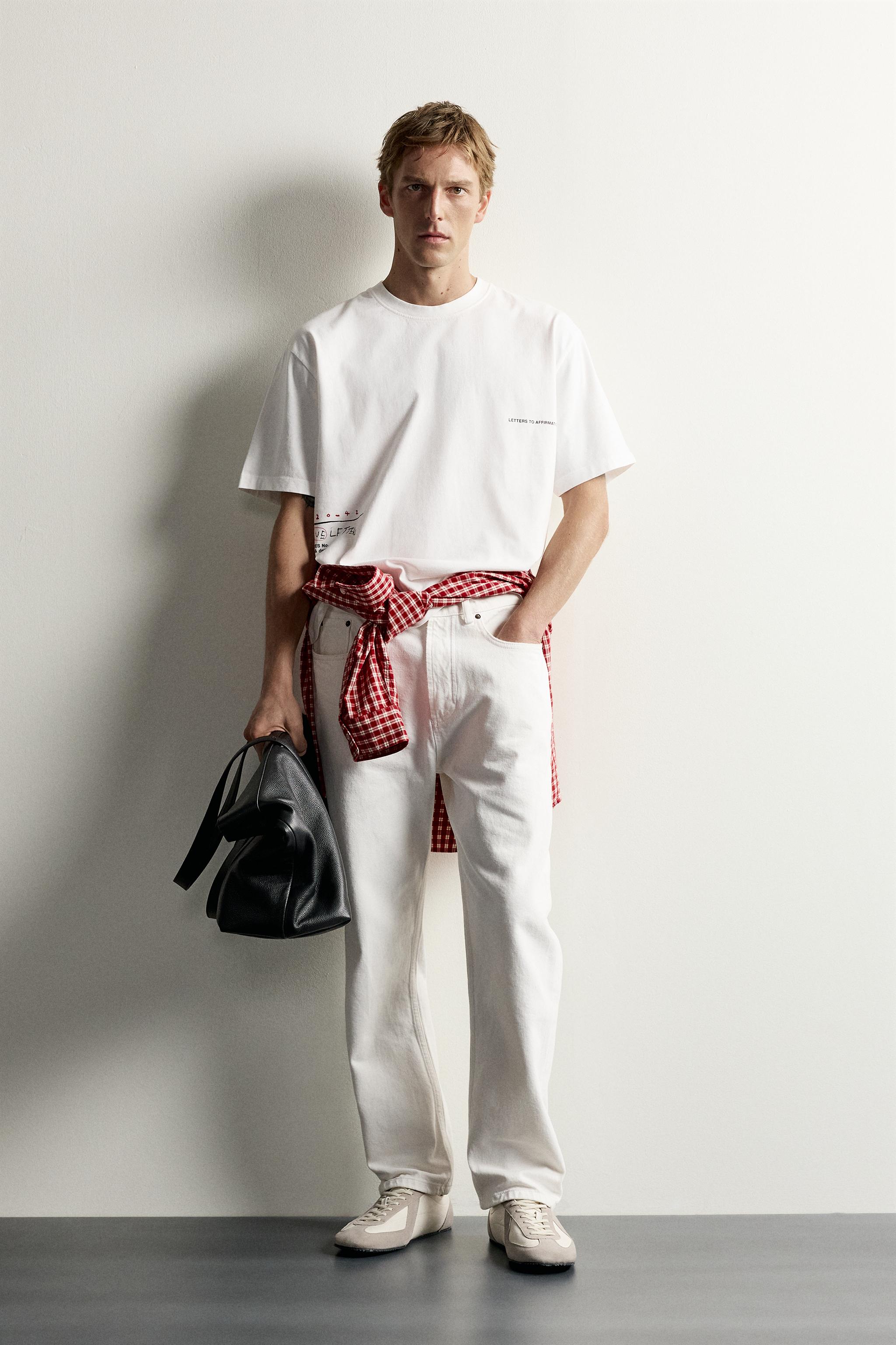 RELAXED FIT PATCH PRINT T-SHIRT