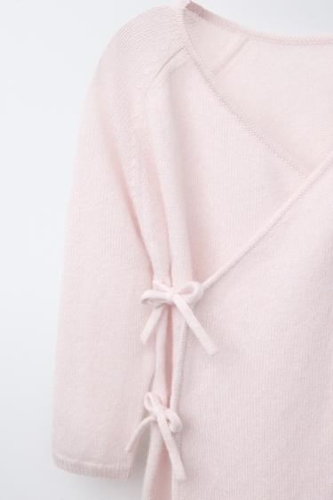 COMBINAISON 100 % CACHEMIRE - Rose clair de Zara - Image 2