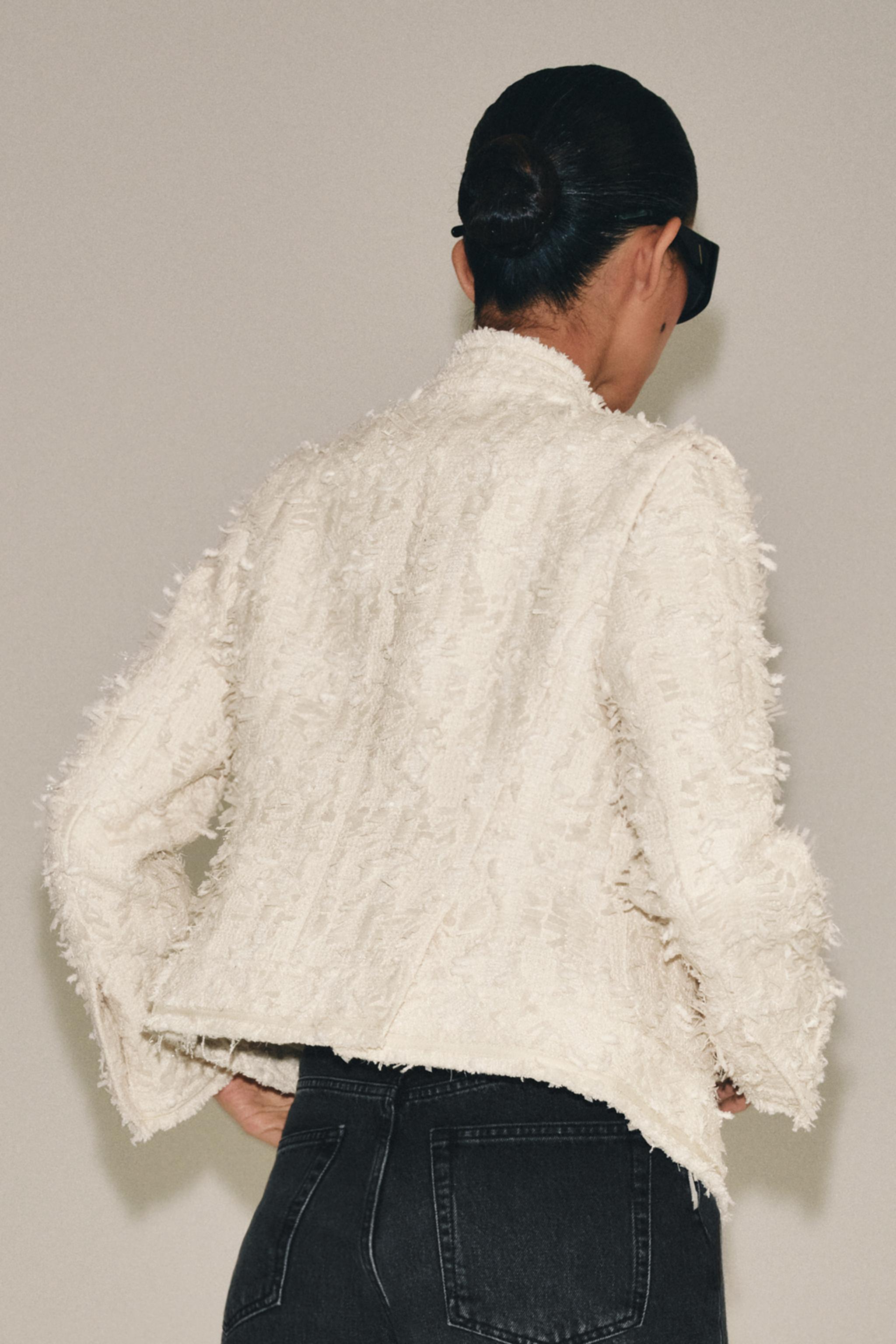 ZW COLLECTION HIGH-NECK JACKET