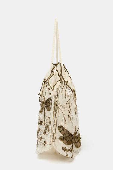 SHOPPER DÉTAIL BRODERIES - Doré de Zara - Image 4