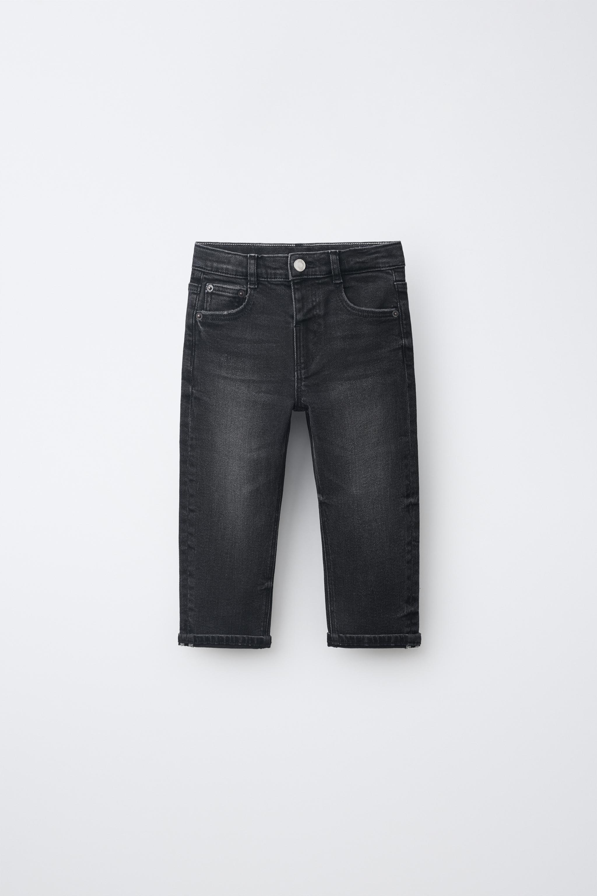 SLIM COMFORT JEANS — Dark gray
