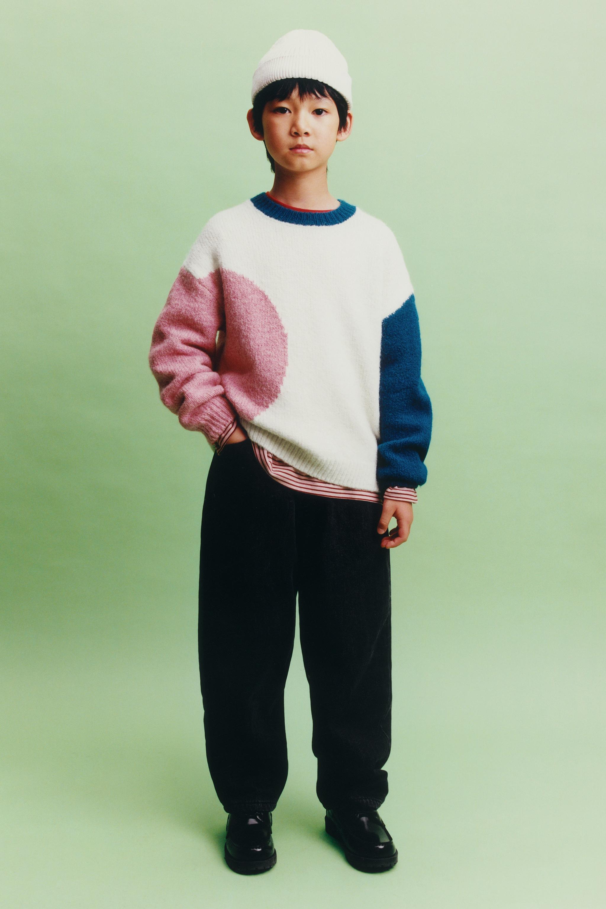 BALOON FIT デニムパンツ - ブルー | ZARA Japan / 日本