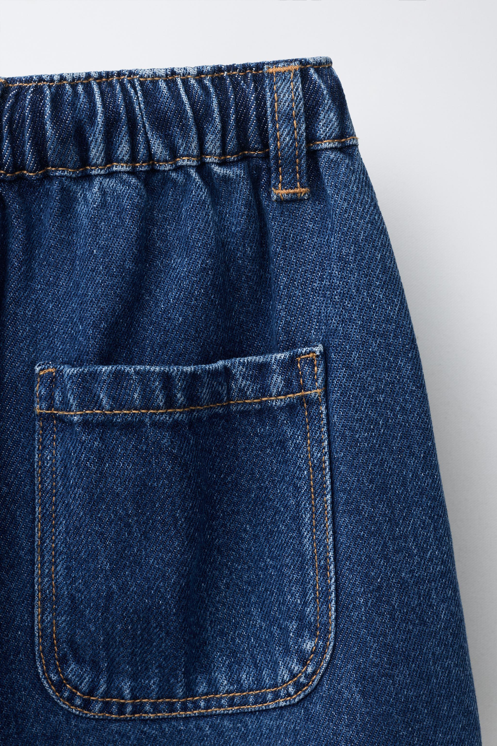 FLUID DENIM BERMUDA SHORTS