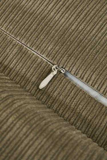 FOLDING CORDUROY CHAIR - Green by Zara - Image 4