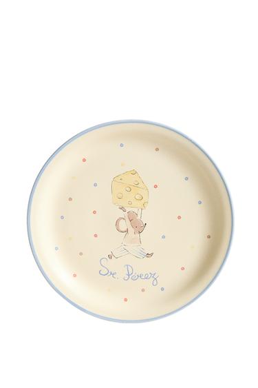 KIDS' CERAMIC TOOTH FAIRY PLATE - Multicoloured by Zara