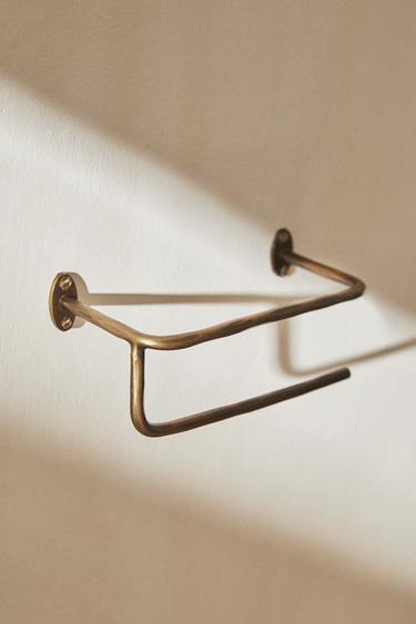 GOLDEN TOILET PAPER HOLDER - Golden by Zara - Image 6