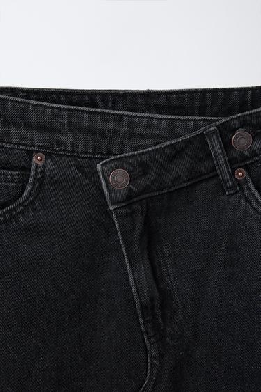 DENIM MIDI SKIRT - Black by Zara - Image 2