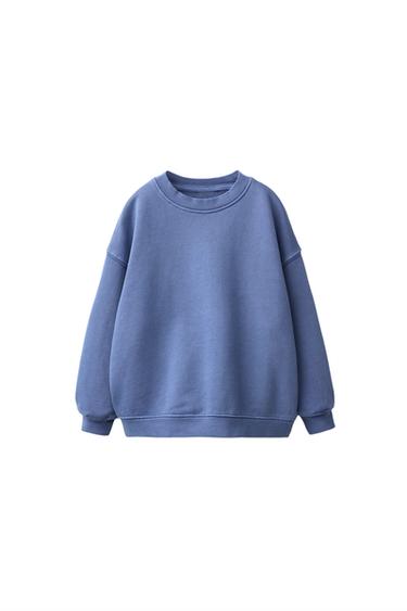 BASIC SWEATSHIRT — Bluish 1