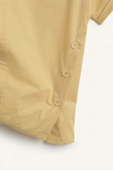 CTTN SHRT 16 - Yellow by Zara - Image 8