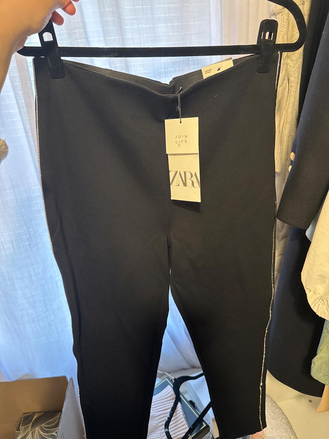 LEGGINGS BANDA LATERAL STRASS - Image 4