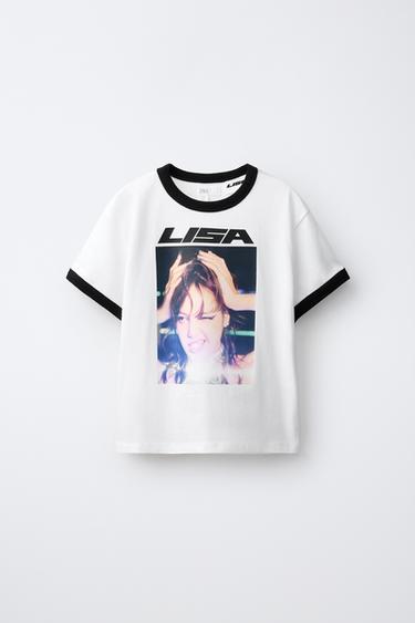 LISA © PRINT T-SHIRT — Ecru 1