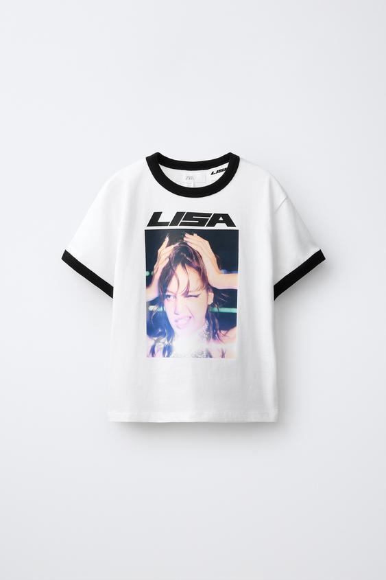 LISA © PRINT T-SHIRT - Ecru by Zara - Image 0