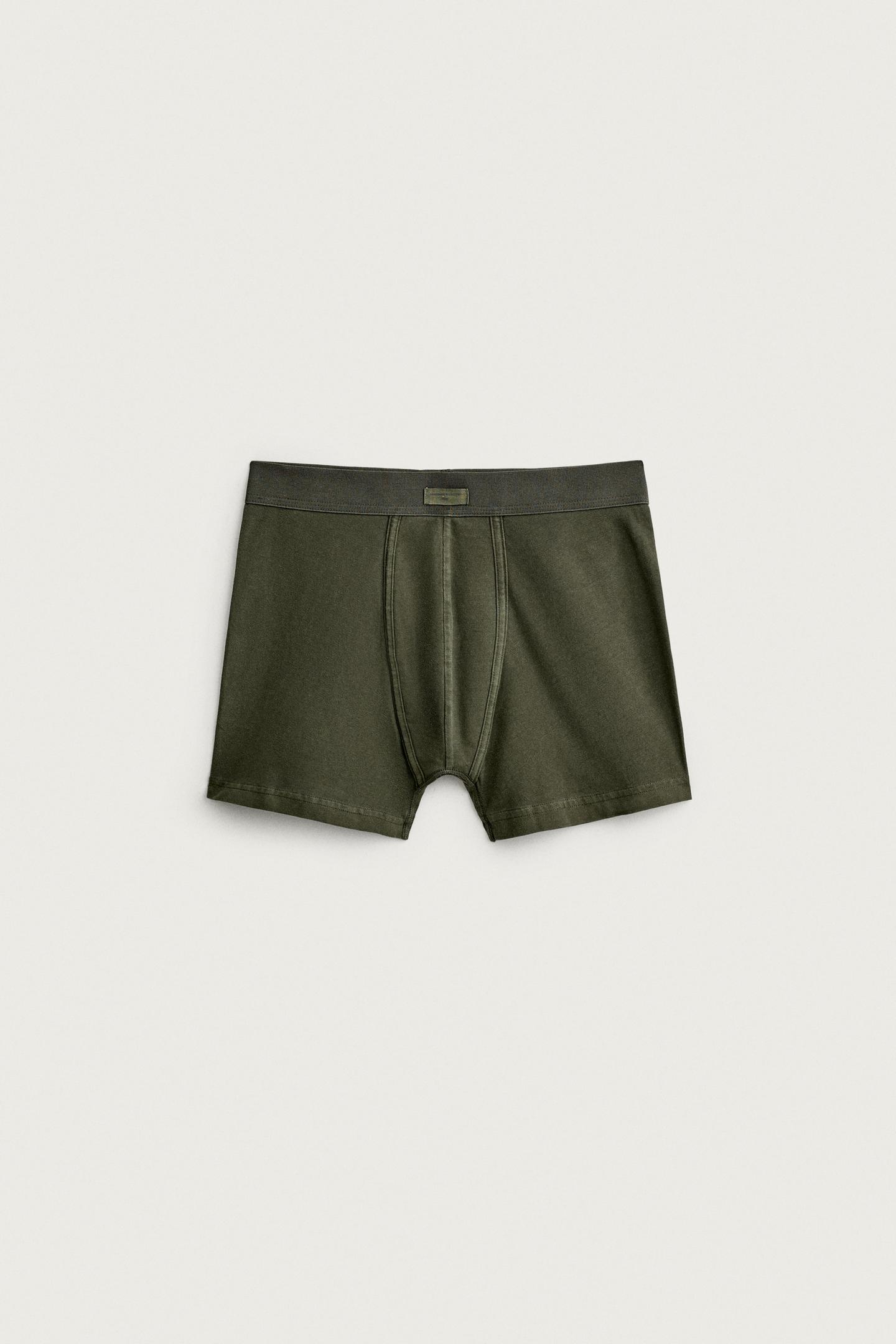 Трусы-боксеры Mixed для мужчин, 3 шт. — Zara, цвет: Various — фото 5