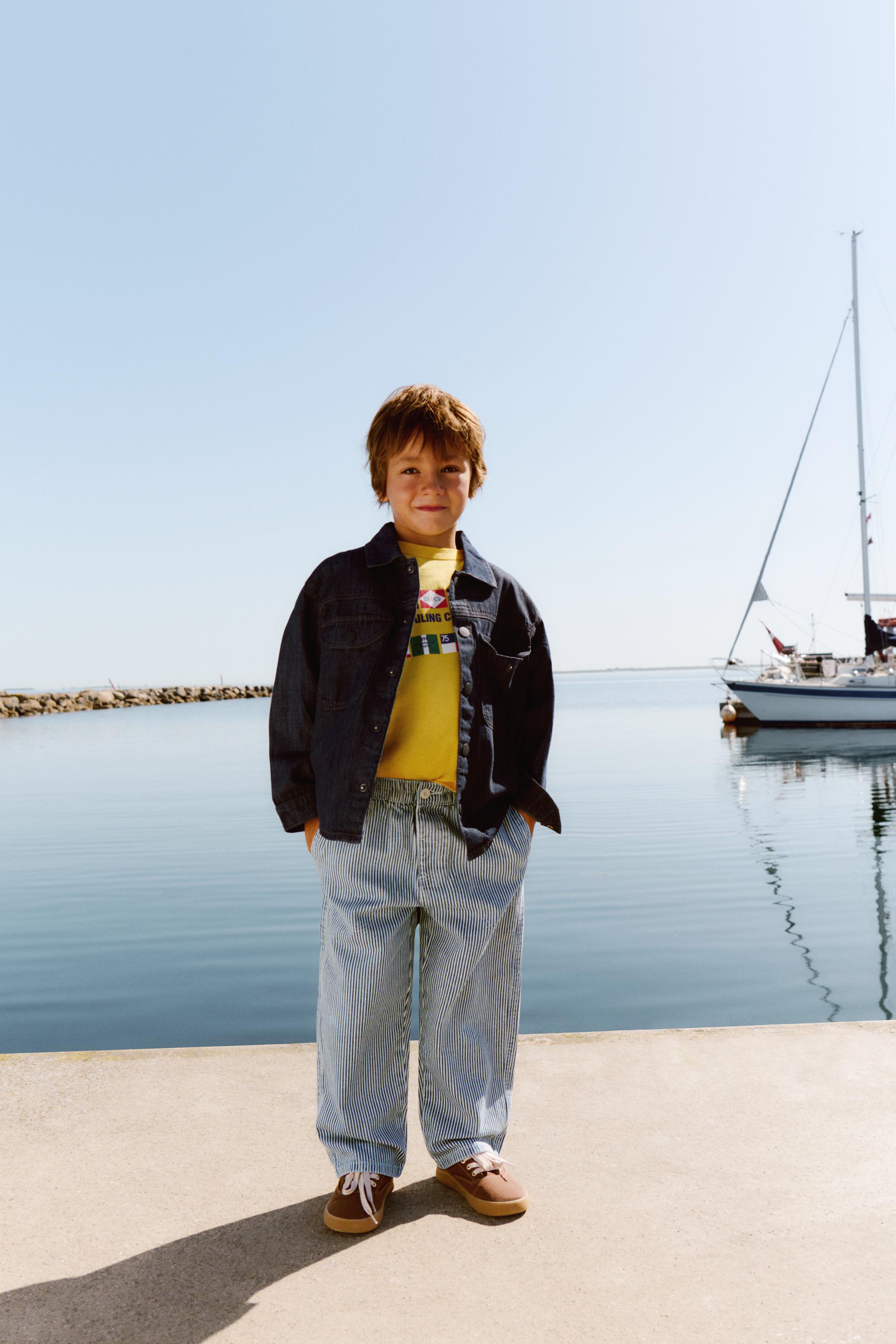 NAUTICAL FLAG T-SHIRT — Yellow